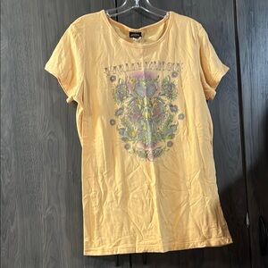 Harley Davidson yellow shirt size 2XL